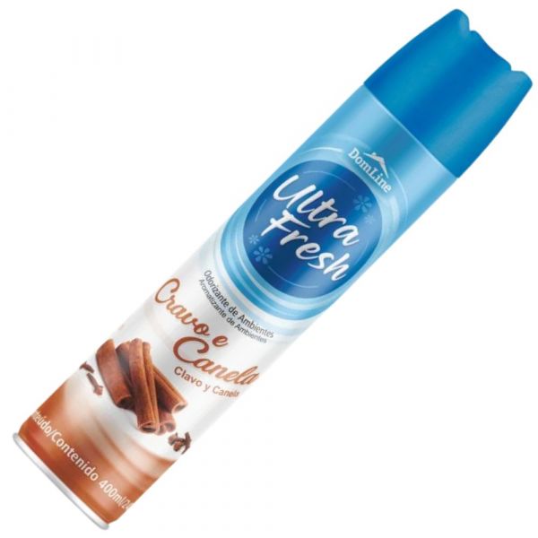 Odorizador Ultra Fresh Cravo e Canela 400ml Chemicolor 