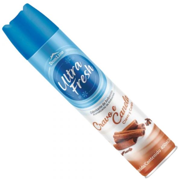 Odorizador Ultra Fresh Cravo e Canela 400ml Chemicolor 