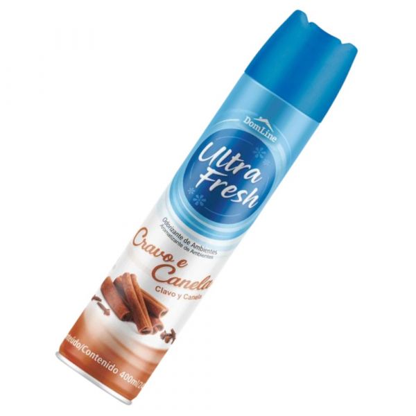 Odorizador Ultra Fresh Cravo e Canela 400ml Chemicolor 