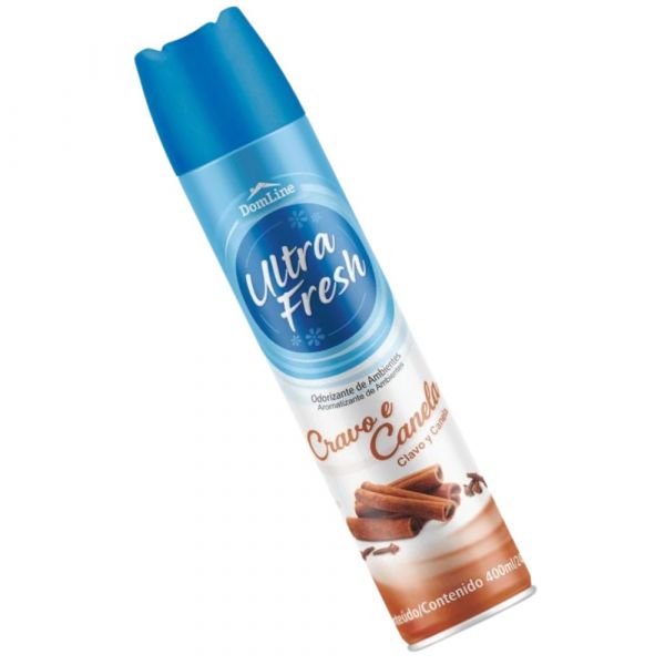 Odorizador Ultra Fresh Cravo e Canela 400ml Chemicolor 