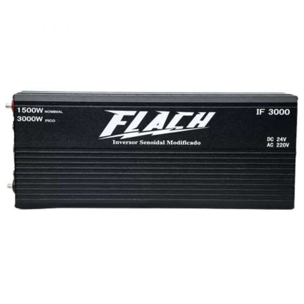 Inversor de tensão 24/220V 1.500W N IF3000 Flach 