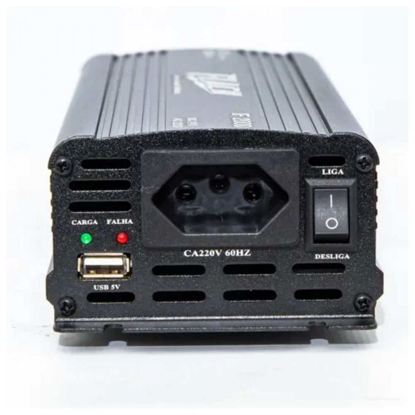 Inversor de Tensão 24V/220V 1.000W IF2000 Flach
