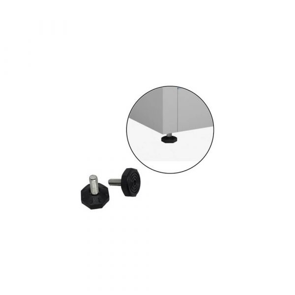 Pé Nivelador Oitava 1/4X3/4” Completa