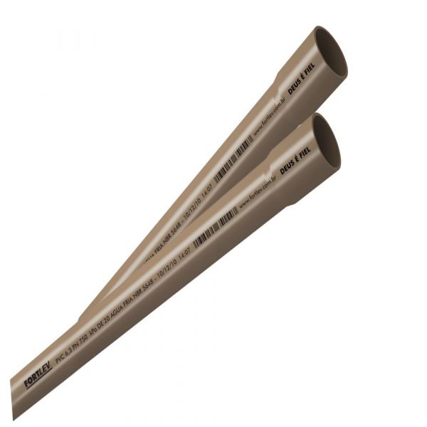 Tubo PVC Soldável 40x6M 10000401 Fortlev