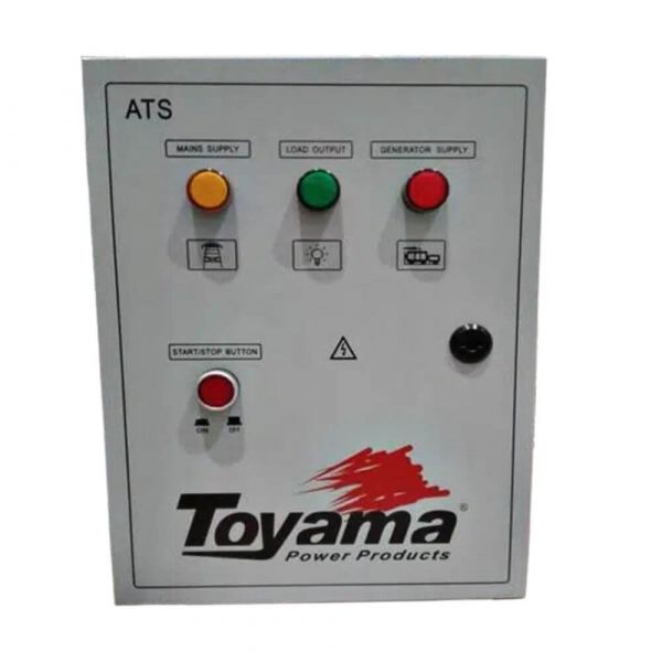 Painel ATS para Geradores a Diesel Trifásico 380V 12KVA Toyama 