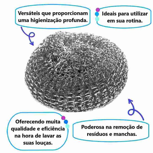 Palha De Aço N° 0 Nova Distribuidora