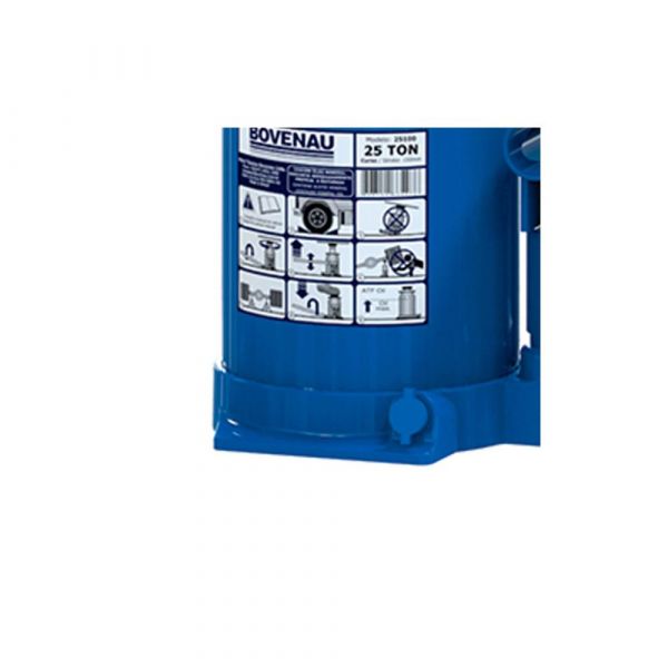 Macaco tipo Garrafa 25 Tonelada  Bovenau 