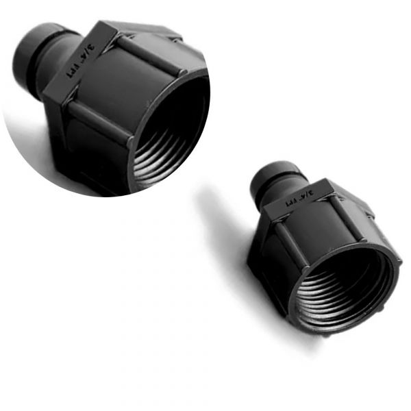 Adaptador Rosca Femea FHT 3/4 Pol. Polietileno Rain Bird X43007