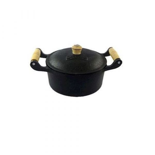 Panela De Ferro Nº 18 Com Alça Santa Bárbara