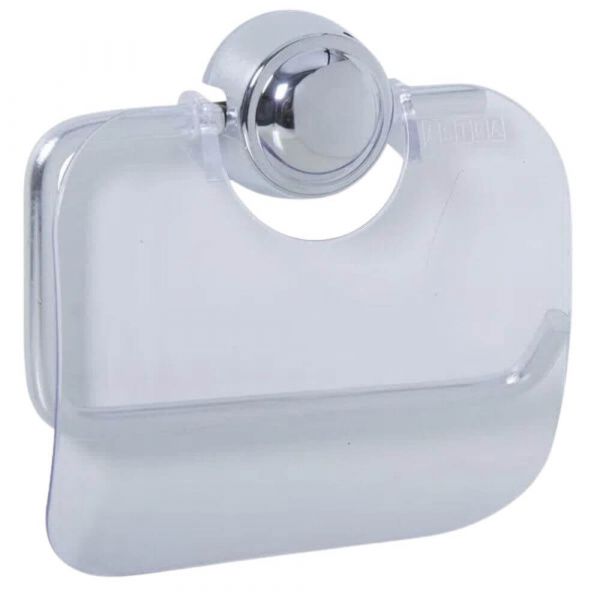 Papeleira Plástica Cromado 13x3x12cm Astra 