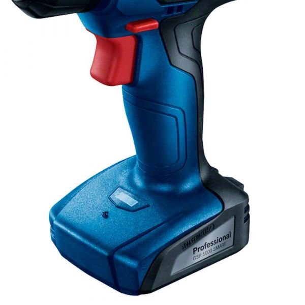 Parafusadeira Furadeira a bateria Bosch GSR 1000 Smart 12V 10 bits e maleta