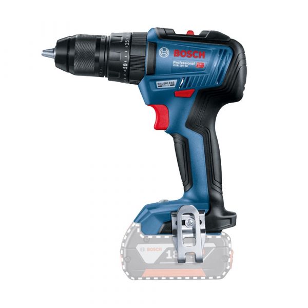 Parafusadeira Furadeira Impacto Brushless Bosch GSB 18V-50-SB Sem Bateria