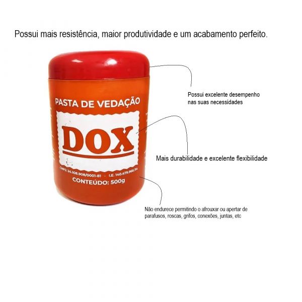 Pasta Para Vedação 500g Reinaldo