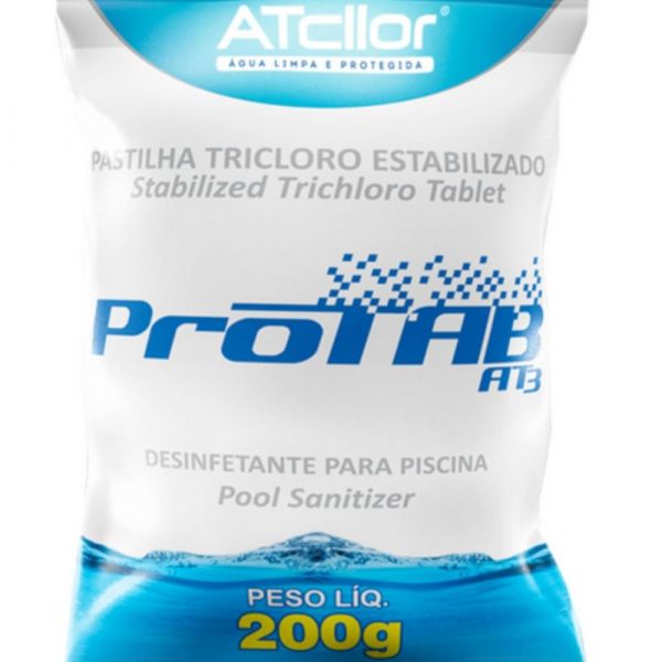 Pastilha Desinfecção AT3 200G Atcllor