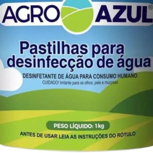Pastilha para Desinfecção de Água 1Kg PT 10g Hidroazul