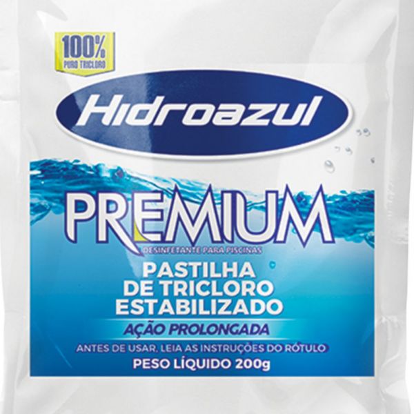 Pastilha Premium Desinfecção de Água 200g Hidroazul