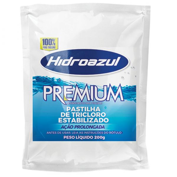 Pastilha Premium Desinfecção de Água 200g Hidroazul
