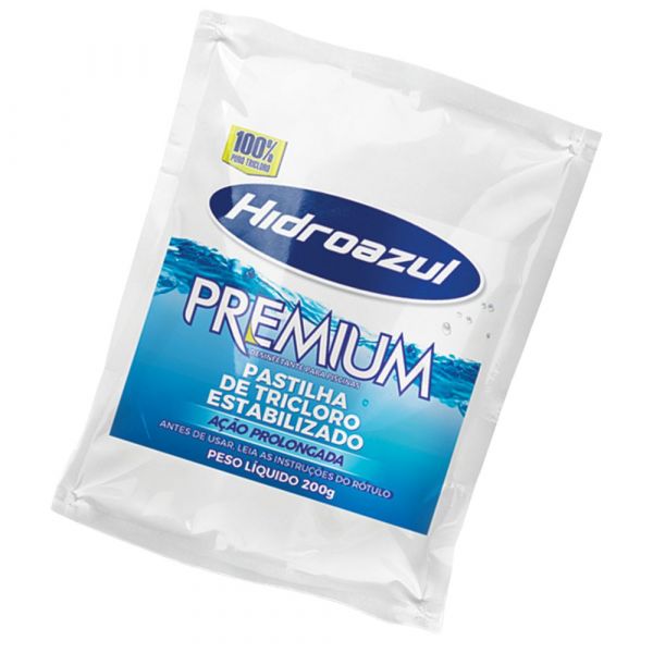 Pastilha Premium Desinfecção de Água 200g Hidroazul