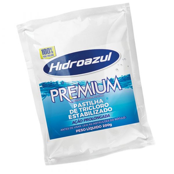 Pastilha Premium Desinfecção de Água 200g Hidroazul