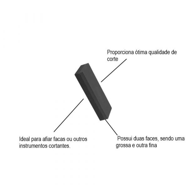 Pedra De Afiar Combinada 8” JB7 Norton