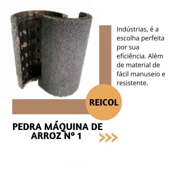 Pedra Máquina de Arroz Nº 1 Reicol