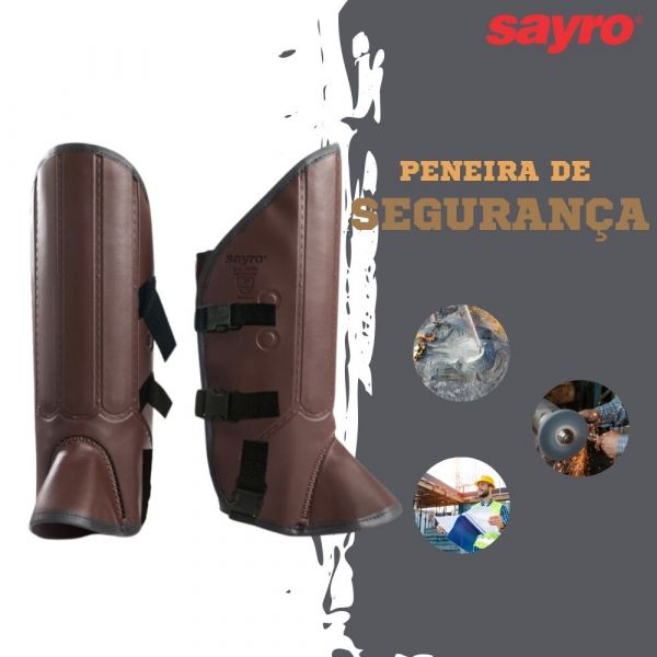 Perneira De Segurança Com 3 Telas E 3 Fechos SRO 270-1 Sayro