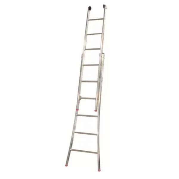 Escada Profissional Alumínio 2 Lances 6 Degraus Alulev