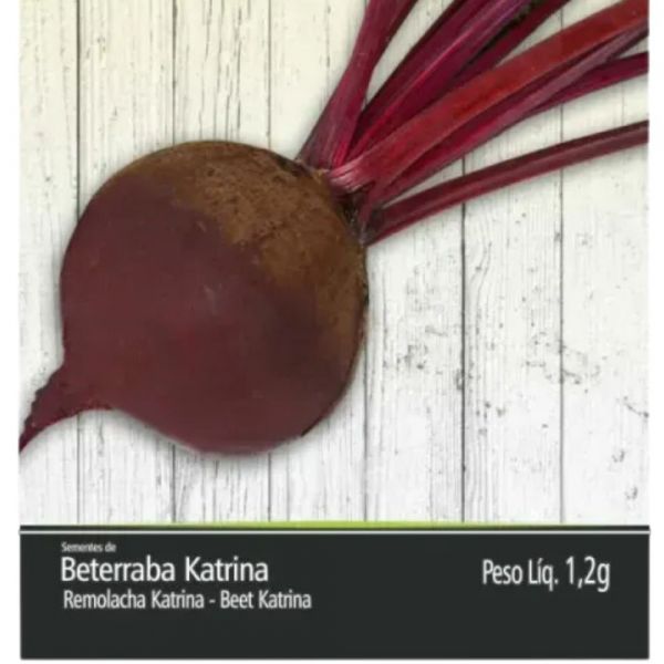Semente de Hortaliça Beterraba Katrina 1,2G Feltrin