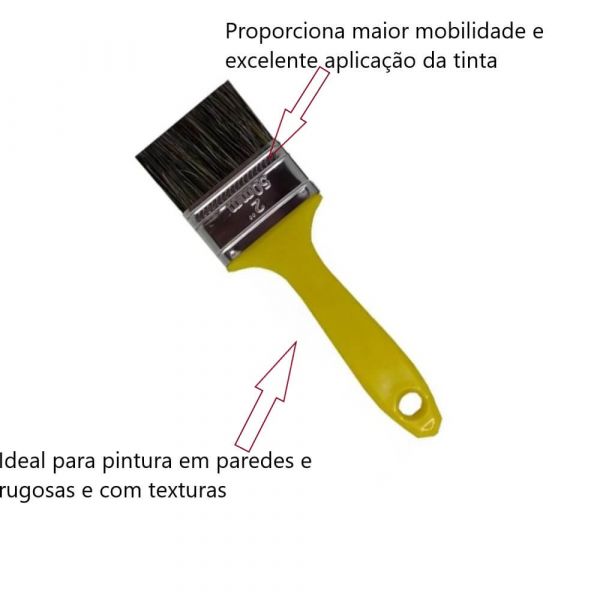 Rolo Lã Carneiro 23mm Sem Cabo Compel