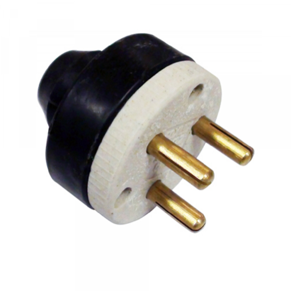 Pino Elétrico Polarizado de Porcelana 30Ax3 Polos Foxlux 