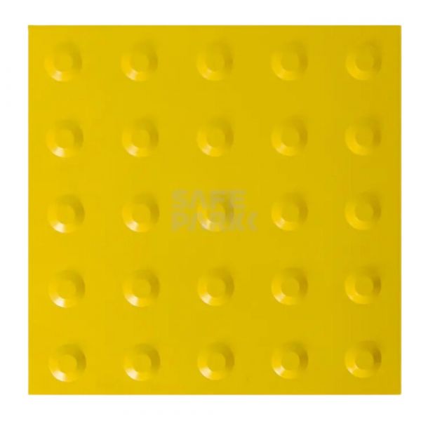 Piso Tátil De Alerta Amarelo Wat