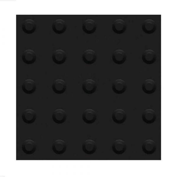 Piso Tátil De Alerta Preto Wat
