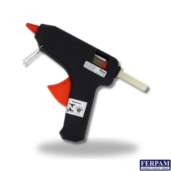 Pistola Cola Quente Grande 40W Western