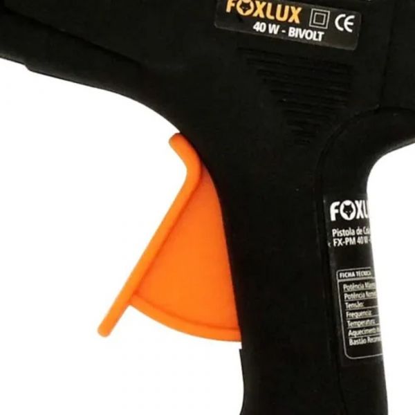 Pistola De Cola Quente 40W Foxlux