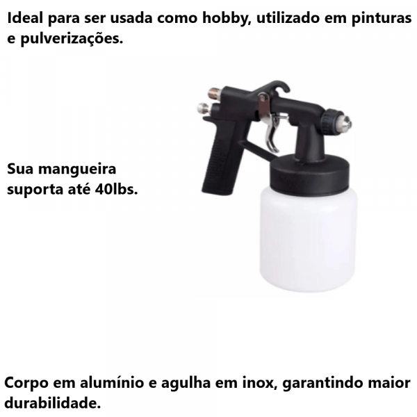 Pistola de Pintura Ar Direto P472 Intech