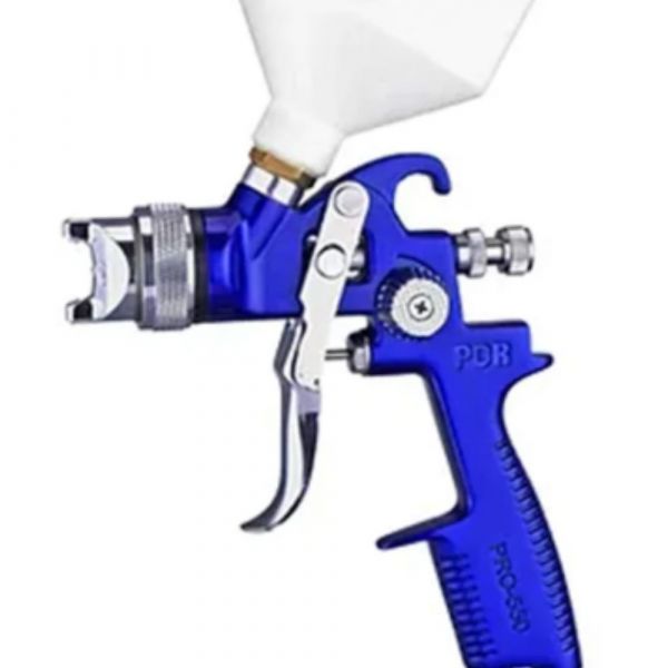 Pistola de Pintura Gravitacional PRO-550 H.V.L.P 1,7mm 600ml Berliner