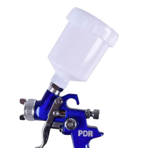 Pistola De Pintura HVLP Bico 0.8 mm 125 ml LDR Pro 545 Berliner