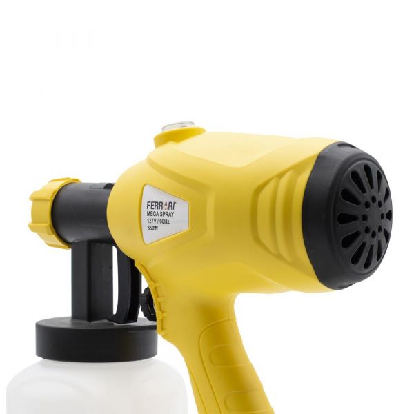 Pistola Pulverizadora Mega Spray MS-350W 220V Ferrari