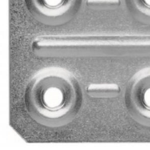 Placa De Junção Quadrada 40 x 40mm Aldeghi