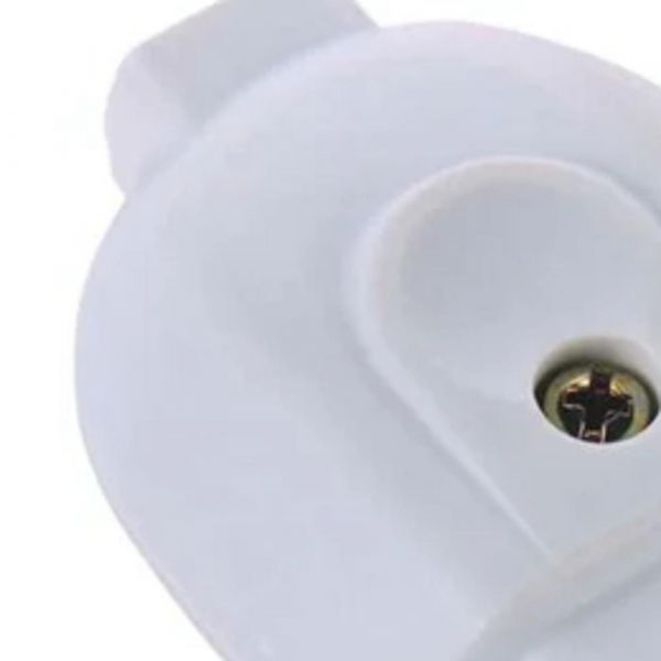 Plugue Macho 2P+T 10 A 250 V Branco Tramontina