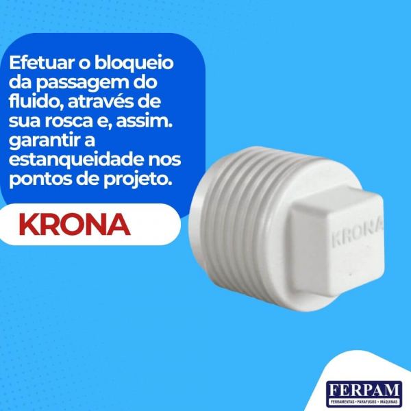 Plug Roscavel 1” 0295 Krona