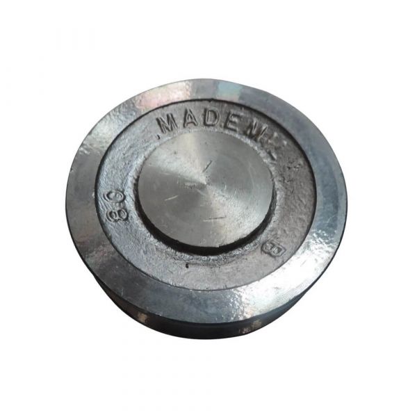 Polia Alumínio 120mm 1 Canal Perfil A Mademil