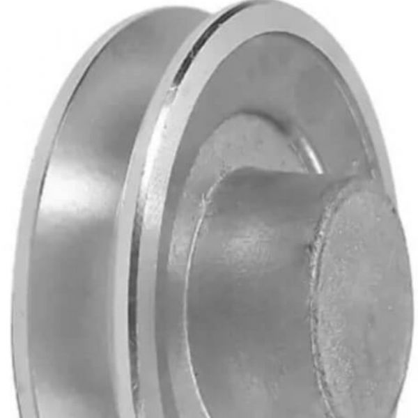 Polia Alumínio 1 Canal B 60mm Mademil