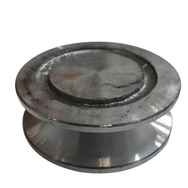 Polia Alumínio 70mm 1 Canal Perfil A Mademil