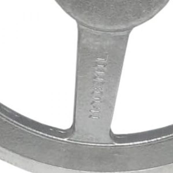 Polia Alumínio 400mm 1 Canal Perfil A Mademil