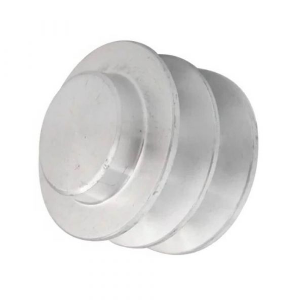 Polia De Alumínio 140mm 2 Canais Perfil B Mademil