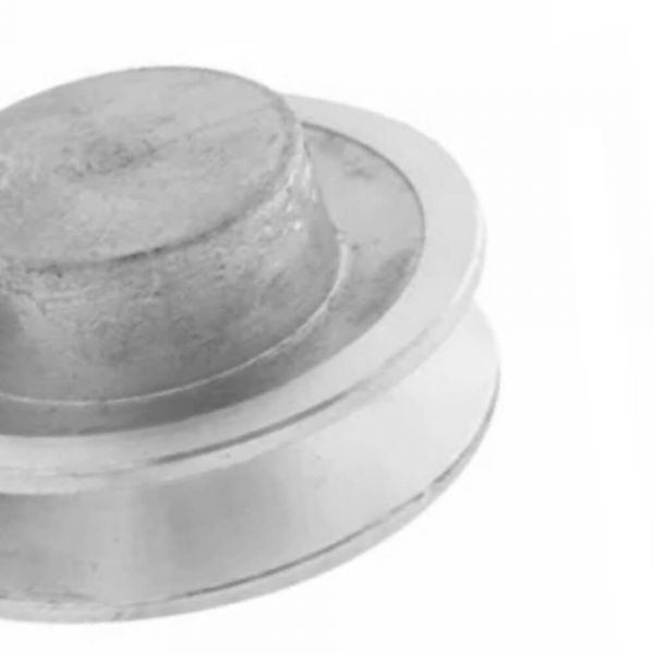 Polia De Alumínio 120mm 1 Canal Perfil B Mademil