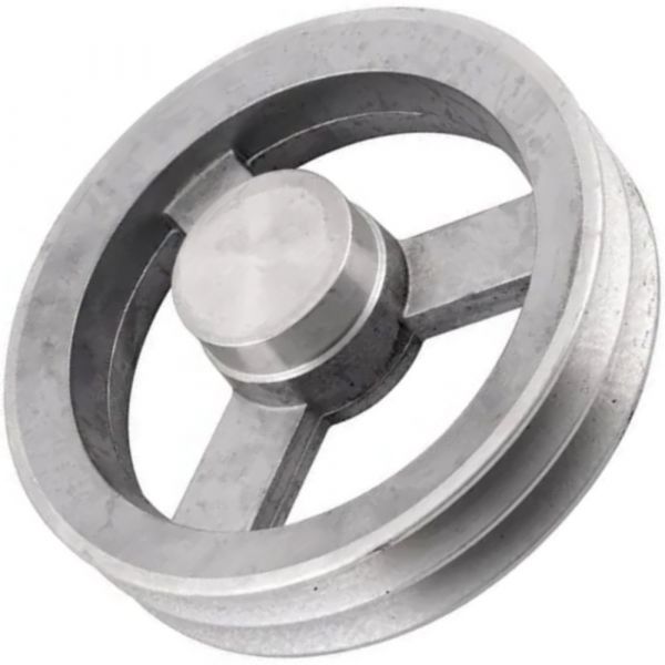 Polia De Alumínio 2 Canais 150mm Mademil