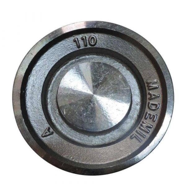 Polia De Alumínio 180mm 1 Canal Perfil B Mademil