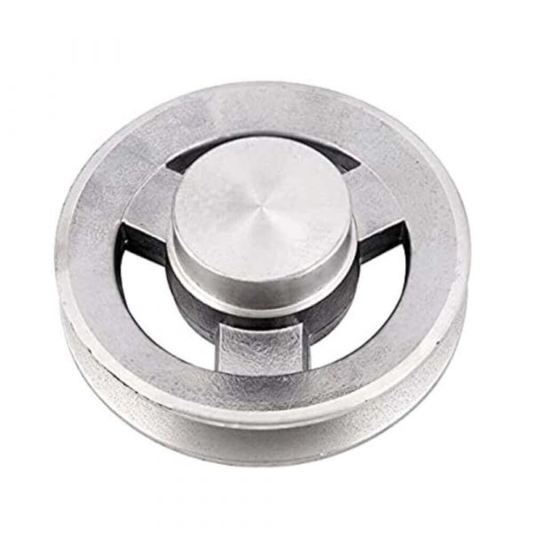 Polia De Alumínio “A” 1 Canal 150mm Mademil